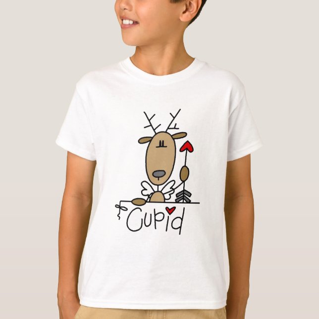 Cupid Reindeer Tshirts and Gifts (Front)