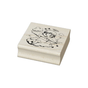 Cupid Rubber Stamp