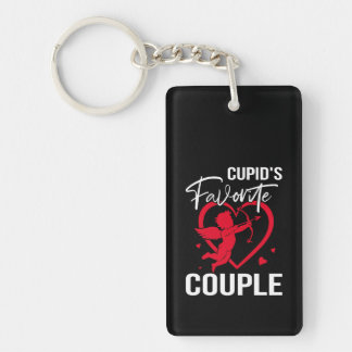 Cupid’s Favourite Couple - Funny Valentine’s Day Key Ring