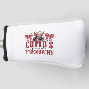 Cupid’s Favourite President Valentine Trump Golf Head Cover