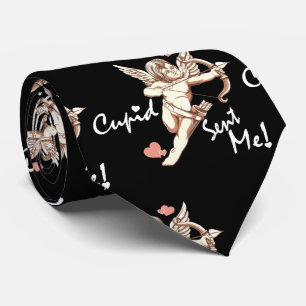 Cupid Sent Me - Valentine's Day Tie