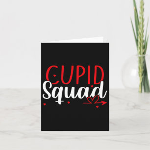 Cupid Squad Hearts Valentine's Day Cupids Couple M Card