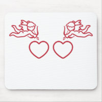 Cupid Strikes custom mousepad
