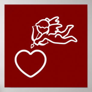 Cupid Strikes custom poster