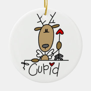 Cupid the Reindeer Christmas Keepsake Ornament
