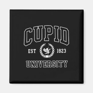 Cupid University Est 1823 Cute Valentine's Day Lov Magnet