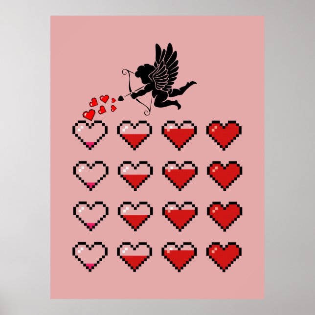Cupid, Valentines Day     Poster (Front)