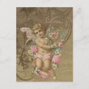 Cupid - Vintage Postcard
