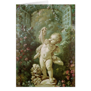Cupid with Grapes