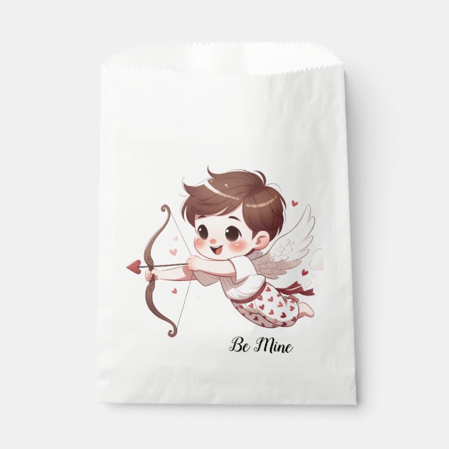 Cupid's Arrow Customise Birthday Party   Favour Bag (Front)