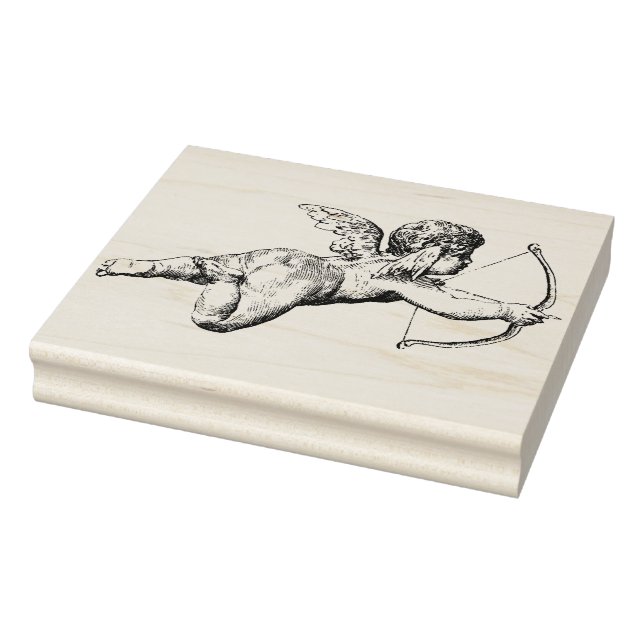Cupid's Arrow Rubber Stamp (Stamp)