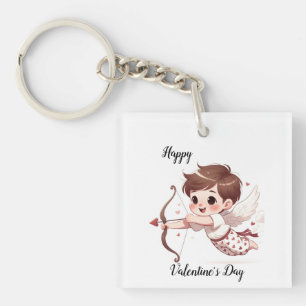 Cupid's Arrow Valentine's Day Key Ring
