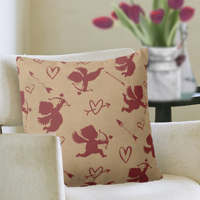 Cupids Arrows and Hearts ID630 Cushion (Creator Uploaded)