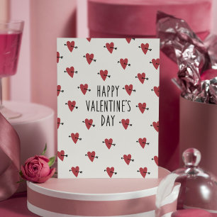 Cupid's Arrows Valentine's Day Postcard