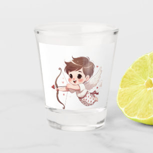 Cupid's Be Mine Shot Glass