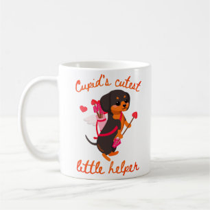 CUPID'S CUTEST LITTLE HELPER cute valentines day Coffee Mug