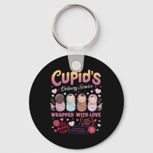 Cupid's Delivery Service Labor And Delivery Nurse Key Ring