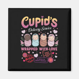 Cupid's Delivery Service Labor And Delivery Nurse Magnet