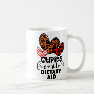 Cupids Favorite Dietary Aid Nurse Gift Valentines Coffee Mug