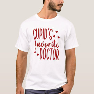 Cupid's Favorite Doctor, Doctor Valentine's Day T-Shirt
