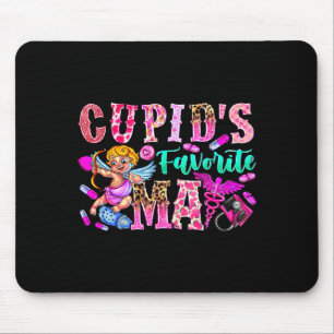 Cupids Favorite Ma Medical Istants Valentines Day  Mouse Pad