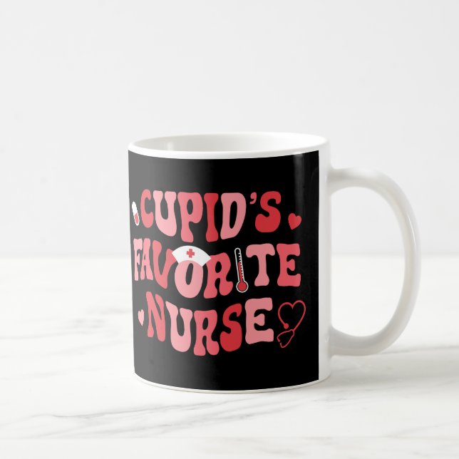  Cupids Favorite Nurse Coffee Mug (Right)