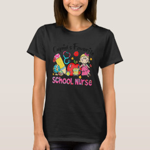 Cupid's Favorite School Nurse Apple Cute Cupid Val T-Shirt