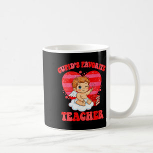 Cupids Favorite Teacher For Teachers Girls Cute Va Coffee Mug