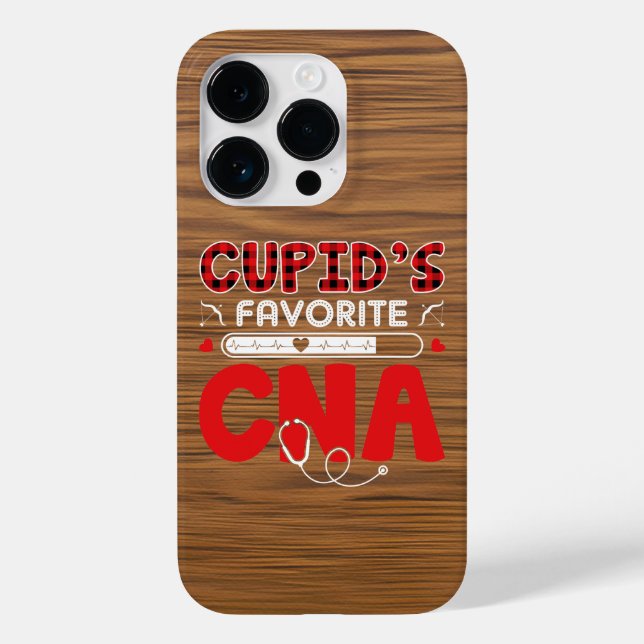 Cupid's Favourite CNA: Nursing Heroes Appreciation Case-Mate iPhone Case (Back)