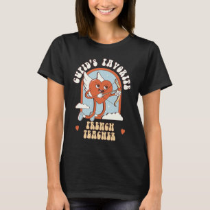 Cupid's Favourite French Teacher Teacher Cute Groo T-Shirt