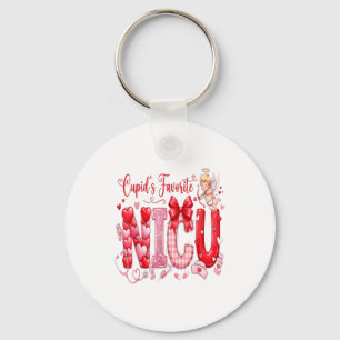 Cupids Favourite Nurse Nicu Valentines Day Shirt N Key Ring