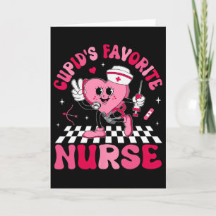 Cupids Favourite Nurse Valentine Candy Heart Nurse Card