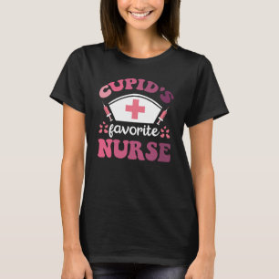 Cupid's Favourite Nurse, Valentine's Day Nurse T-Shirt