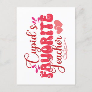 Cupid's Favourite Teacher  Postcard