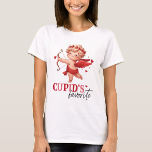 Cupid's Favourite Valentine Day T-Shirt