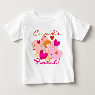 Cupid's Finest Valentine Baby T-Shirt