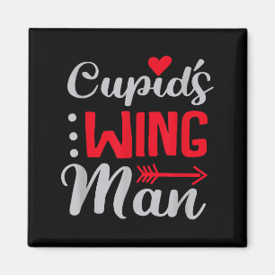 Cupids Wingman Cute Valentines Day Matchmaker Arro Magnet