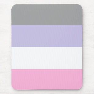 Cupioromantic Pride Flag Mouse Pad