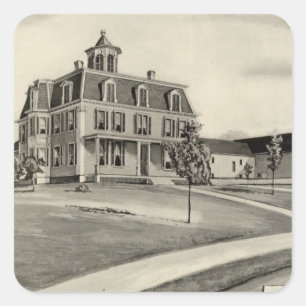 Cupola Farm Square Sticker