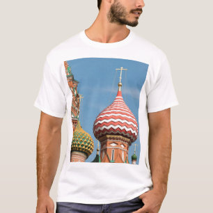 Cupola of St. Basil cathedral in Moscow T-Shirt