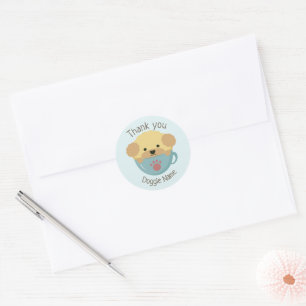 Cupoodle Classic Round Sticker