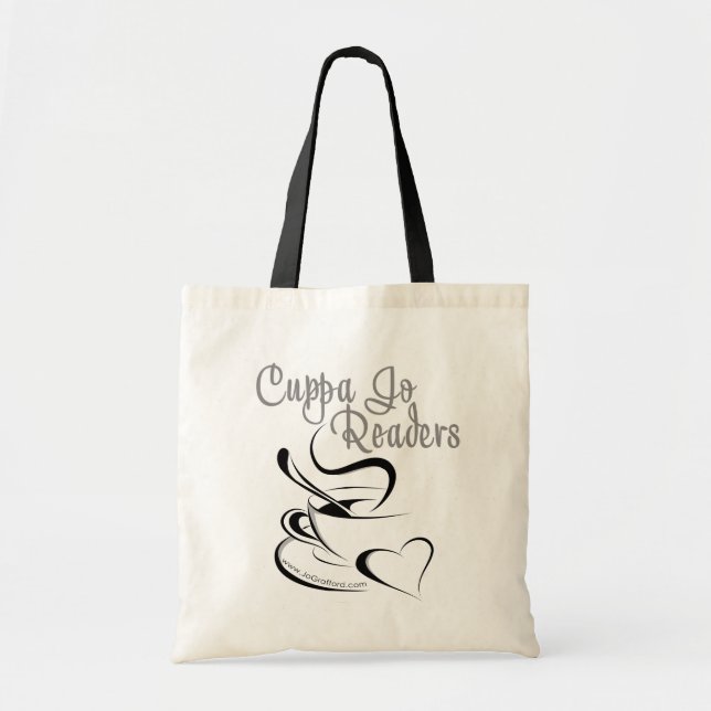 Cuppa Jo Readers Tote Bag (Front)