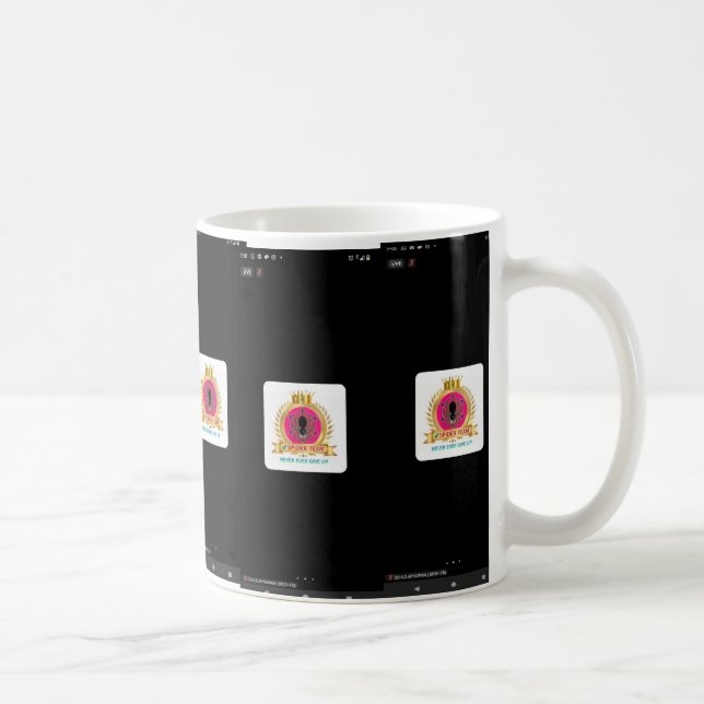 Cuppa who drinks tea coffee mug (Right)