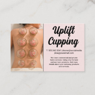 Cupping Therapy   Holistic Care Business Card