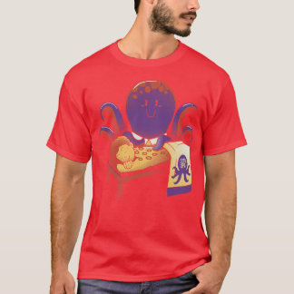 Cupping Therapy Octopus Massage by Tobe Fonseca T-Shirt