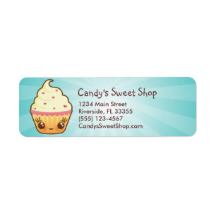 CuppyCake Address Label Return Address Label