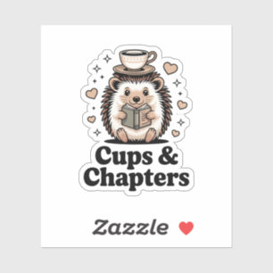 Cups & Chapters — Cosy Caramel Hedgehog