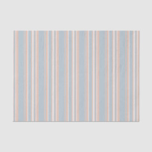 Cups Medley blue stripes 10lb Tissue Paper