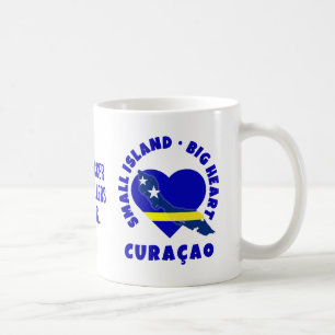 CURAÇAO Big Heart Fun Custom 2026 Soccer Coffee Mug