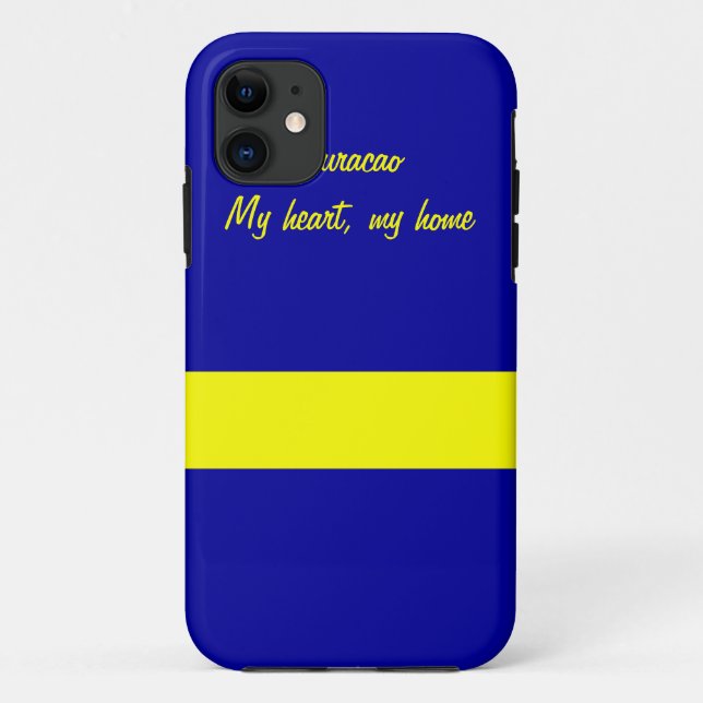 Curacao Case-Mate iPhone Case (Back)
